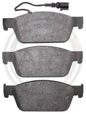 Set placute frana,frana disc punte fata (37767 ABS) VW