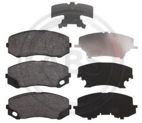 Set placute frana,frana disc punte fata (37772 ABS) MITSUBISHI