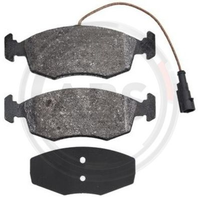 Set placute frana,frana disc punte fata (37865 ABS) FIAT