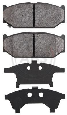 Set placute frana,frana disc punte fata (37893 ABS) SUZUKI