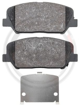 Set placute frana,frana disc punte fata (37948 ABS) HYUNDAI,KIA