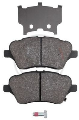 Set placute frana,frana disc punte fata (37956 ABS) FORD