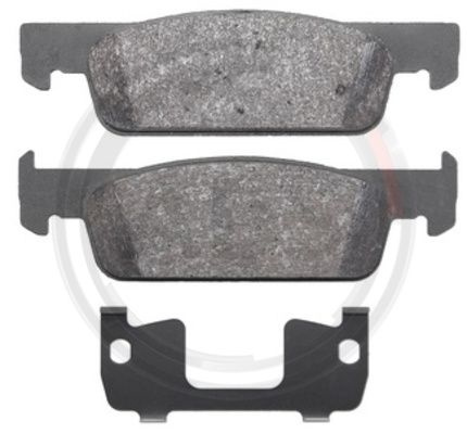Set placute frana,frana disc punte fata (37961 ABS) DACIA,RENAULT,SMART