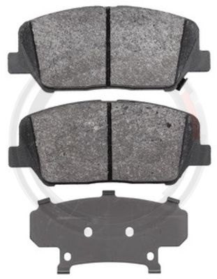 Set placute frana,frana disc punte fata (37969 ABS) HYUNDAI,KIA