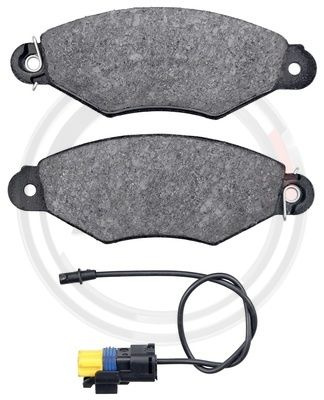 Set placute frana,frana disc punte fata (37997 ABS) RENAULT