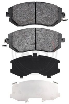 Set placute frana,frana disc punte fata (37998 ABS) SUBARU,TOYOTA