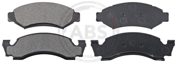 Set placute frana,frana disc punte fata (38092 ABS) AMC,JEEP