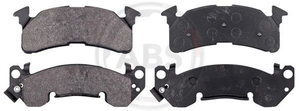 Set placute frana,frana disc punte fata (38153 ABS) CHEVROLET