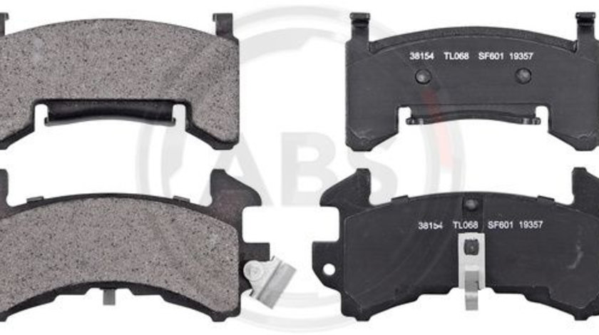 Set placute frana,frana disc punte fata (38154 ABS) BUICK,CADILLAC,CHEVROLET,GMC,PONTIAC