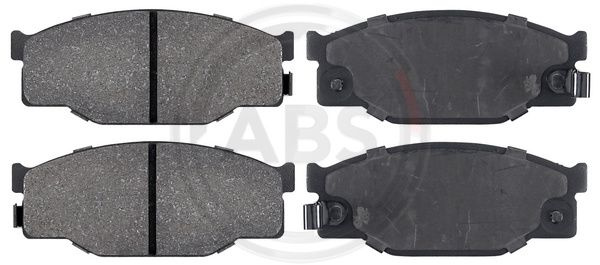 Set placute frana,frana disc punte fata (38397 ABS) ISUZU