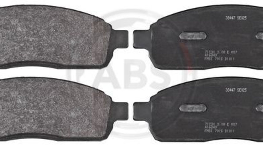 Set placute frana,frana disc punte fata (38447 ABS) FORD AUSTRALIA,FORD USA