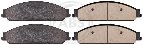 Set placute frana,frana disc punte fata (38456 ABS) FORD USA