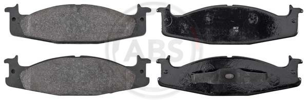 Set placute frana,frana disc punte fata (38632 ABS) FORD AUSTRALIA,FORD USA