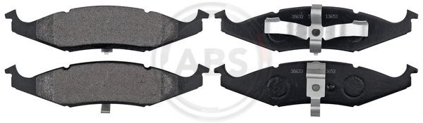 Set placute frana,frana disc punte fata (38633 ABS) CHRYSLER