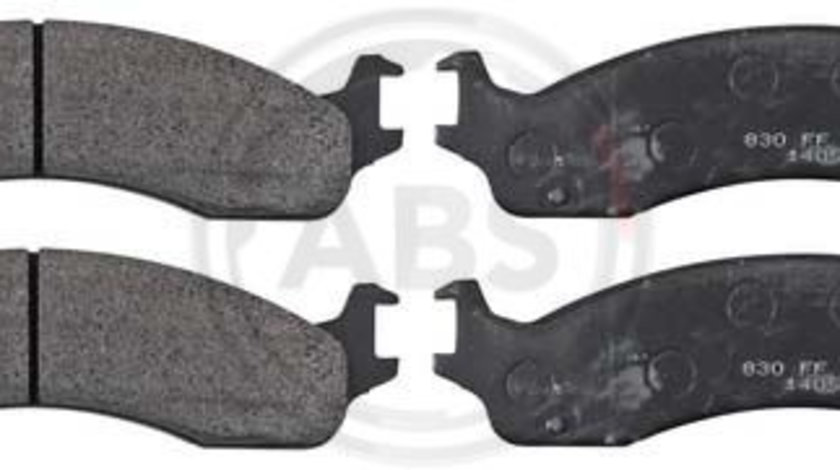 Set placute frana,frana disc punte fata (38655 ABS) FORD,FORD AUSTRALIA,FORD USA