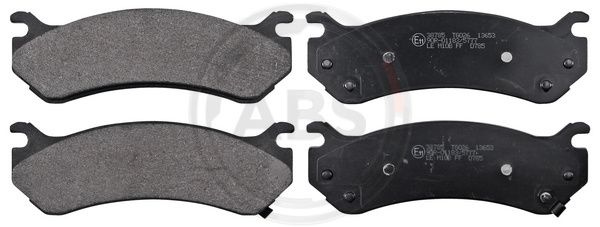 Set placute frana,frana disc punte fata (38785 ABS) CHEVROLET,HUMMER