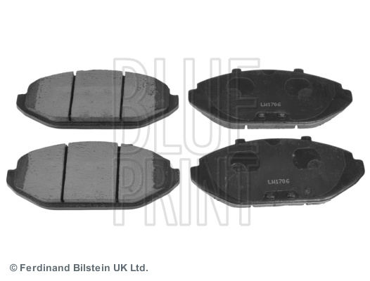 Set placute frana,frana disc punte fata (ADA104248 BLP) LINCOLN