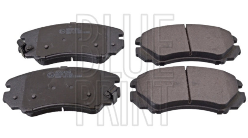 Set placute frana,frana disc punte fata (ADG04263 BLUE PRINT) HYUNDAI,KIA