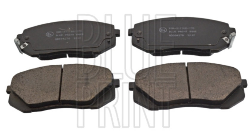 Set placute frana,frana disc punte fata (ADG04278 BLUE PRINT) HYUNDAI,KIA
