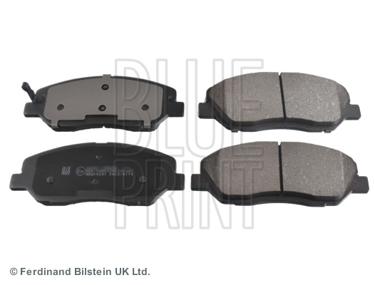 Set placute frana,frana disc punte fata (ADG04291 BLP) HYUNDAI,KIA