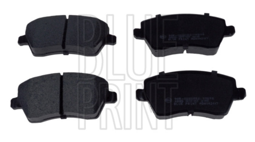 Set placute frana,frana disc punte fata (ADN142117 BLUE PRINT) DACIA,MERCEDES-BENZ,NISSAN,RENAULT