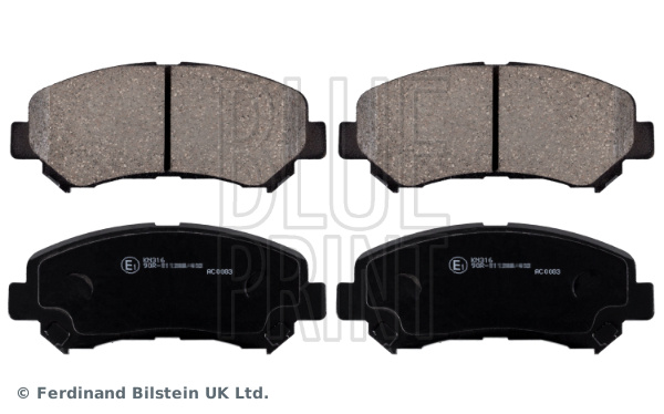 Set placute frana,frana disc punte fata (ADN142139 BLP) NISSAN,SUZUKI