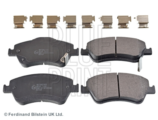 Set placute frana,frana disc punte fata (ADT342169 BLP) TOYOTA
