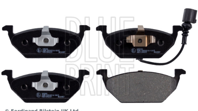 Set placute frana,frana disc punte fata (ADV184201 BLUE PRINT) AUDI,SEAT,SKODA,VW,VW (FAW)
