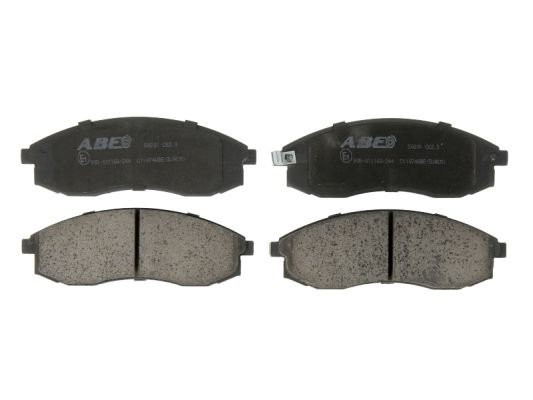 Set placute frana,frana disc punte fata (C11074ABE ABE) MITSUBISHI,NISSAN