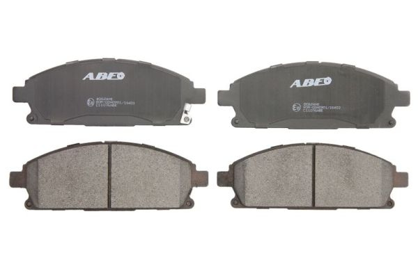 Set placute frana,frana disc punte fata (C11076ABE ABE) INFINITI,NISSAN