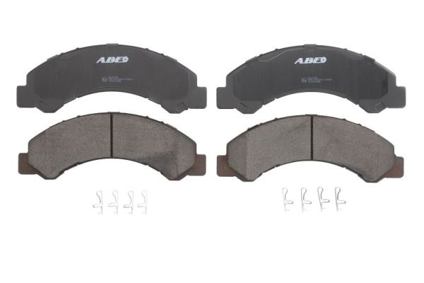 Set placute frana,frana disc punte fata (C19011ABE ABE) ISUZU,TOYOTA