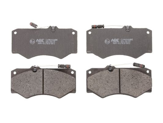 Set placute frana,frana disc punte fata (C1M006ABE ABE) MERCEDES-BENZ,ROVER