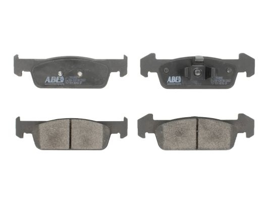 Set placute frana,frana disc punte fata (C1R048ABE ABE) DACIA,RENAULT