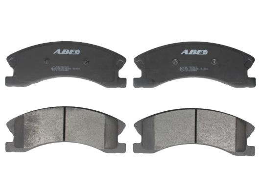 Set placute frana,frana disc punte fata (C1Y036ABE ABE) JEEP
