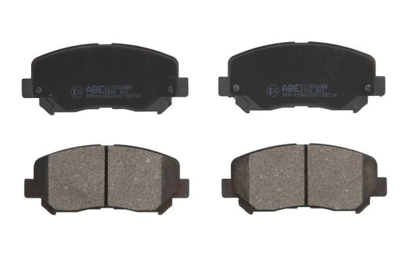 Set placute frana,frana disc punte fata (C1Y052ABE ABE) JEEP