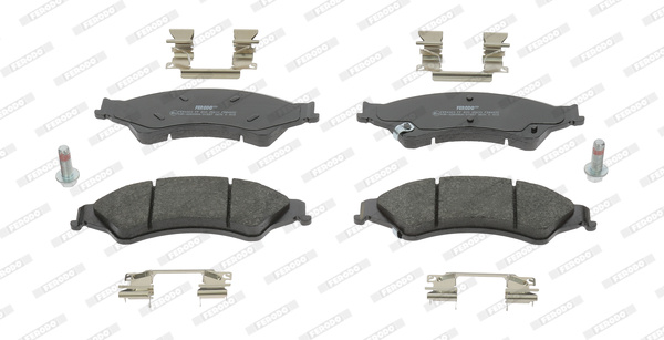 Set placute frana,frana disc punte fata (FDB4832 FERODO PREMIER) FORD