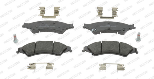 Set placute frana,frana disc punte fata (FDB4832 FERODO PREMIER) FORD