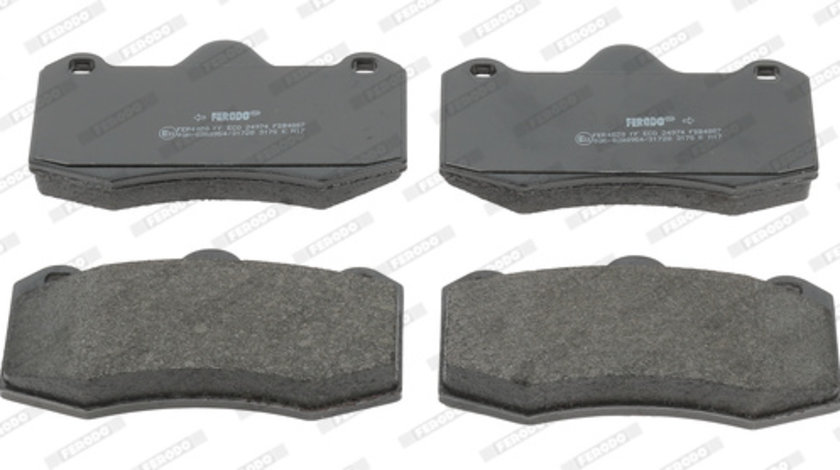 Set placute frana,frana disc punte fata (FDB4887 FERODO PREMIER) RENAULT,SEAT