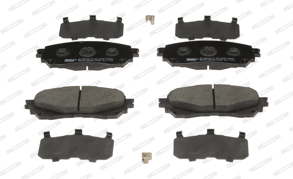 Set placute frana,frana disc punte fata (FDB4891 FERODO) MAZDA