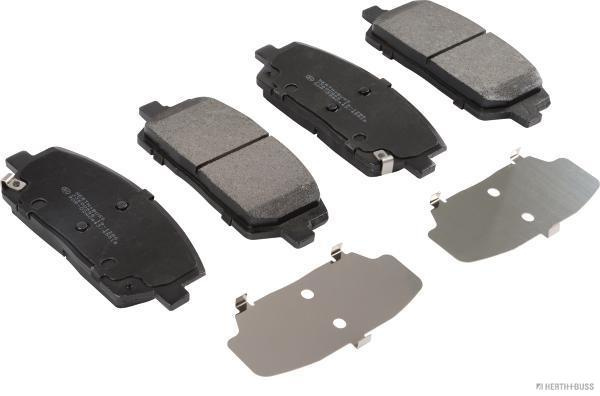 Set placute frana,frana disc punte fata (J3600566 JAKOPARTS) HYUNDAI,KIA