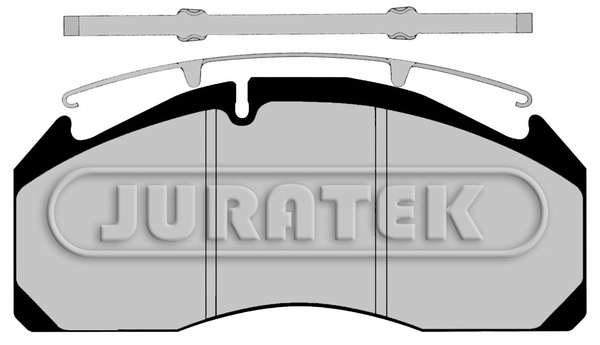 Set placute frana,frana disc punte fata (JCP1388 JURATEK) VOLVO