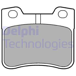 Set placute frana,frana disc punte fata (LP1051 DELPHI) Citroen,PEUGEOT