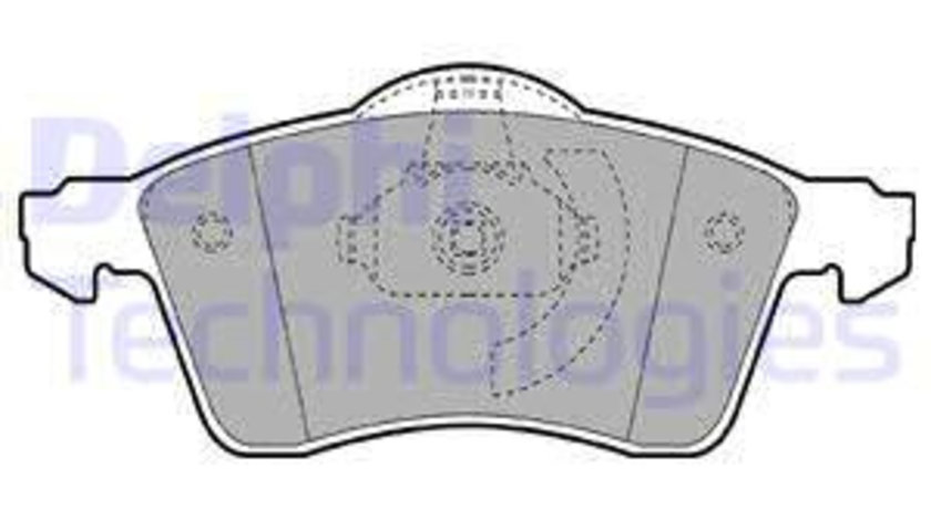 Set placute frana,frana disc punte fata (LP1092 DELPHI) VW