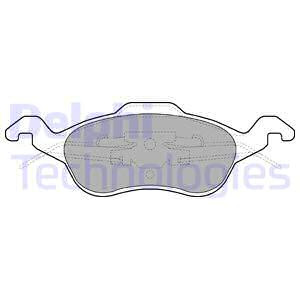 Set placute frana,frana disc punte fata (LP1315 DELPHI) FORD