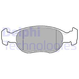 Set placute frana,frana disc punte fata (LP1385 DELPHI) FIAT