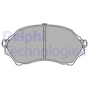 Set placute frana,frana disc punte fata (LP1440 DELPHI) MAZDA