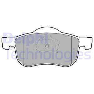 Set placute frana,frana disc punte fata (LP1458 DELPHI) VOLVO