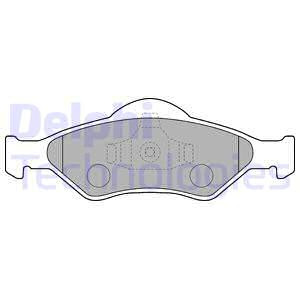 Set placute frana,frana disc punte fata (LP1470 DELPHI) FORD