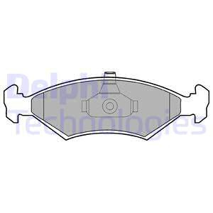 Set placute frana,frana disc punte fata (LP1604 DELPHI) FORD,MAZDA