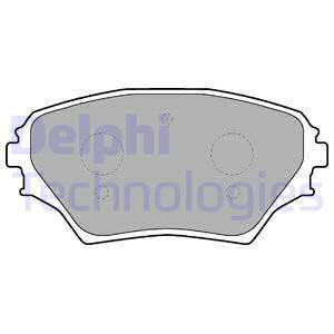 Set placute frana,frana disc punte fata (LP1632 DELPHI) TOYOTA